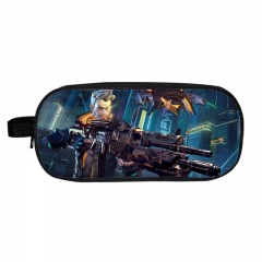 24 Styles Borderlands Game Cosplay Pattern For Student Double Layer Polyester Anime Pencil Bag