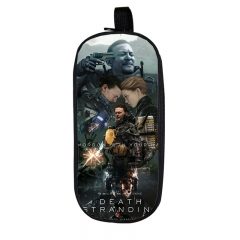 19 Styles Death Stranding For Student Double Layer Polyester Anime Pencil Bag
