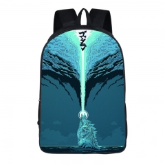 25 Styles Godzilla Unisex For Teenager Colorful Printing Polyester School Bag Anime Backpack Bag