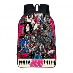 9 Styles Suicide Squad Unisex For Teenager Colorful Printing Polyester School Bag Anime Backpack Bag