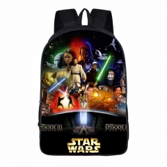 24 Styles Star Wars Unisex For Teenager Colorful Printing Polyester School Bag Anime Backpack Bag