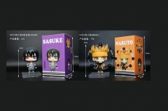 Naruto Uzumaki Naruto and Uchiha Sasuke Anime PVC Figure Set