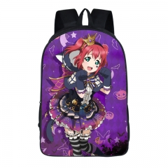 6 Styles LoveLive Unisex For Teenager Colorful Printing Polyester School Bag Anime Backpack Bag
