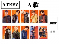 6 Styles K-POP ATEEZ Korean Stars Collection Postercard Anime Lomo Card (10pcs/set)