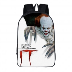 13 Styles Stephen King's It Unisex For Teenager Colorful Printing Polyester School Bag Anime Backpack Bag