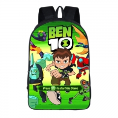 12 Styles Ben10 Unisex For Teenager Colorful Printing Polyester School Bag Anime Backpack Bag