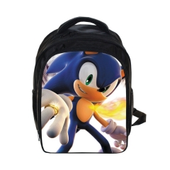 20 Styles Sonic For Children Size Colorful Printing Polyester School Bag Anime Backpack Bag