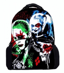 13 Styles Suicide Squad Fashion For Teenager Student Colorful Printing Polyester School Bag Anime Backpack Bag