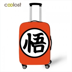 25 Styles Japanese Cartoon Dragon Ball Naruto Travel Luggage Anime Suitcase Cover Bag