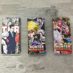 3 Styles HUNTER×HUNTER Cartoon PU Purse Snap Button Anime Long Wallet