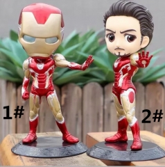 2 Styles Iron Man Big Eyes Movie Character Collectible Toys Anime PVC Figure