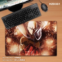 One Punch Man Cosplay Custom Color Design Printing Anime Mouse Pad Rubber Desk Mat 40X60CM