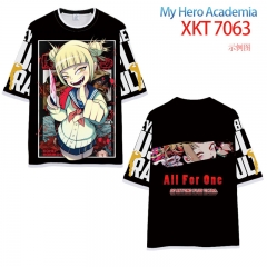 20 Styles My Hero Academia Cosplay Newest Design Unisex Polyester Loose Anime T-shirt