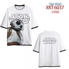 4 Styles Star Wars Movie Cosplay Newest Design Unisex Polyester Loose Anime T-shirt