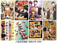 Haikyuu Decorative Wall Collection Printing Paper Anime Poster (Set)