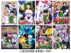 HUNTER×HUNTER Decorative Wall Collection Printing Paper Anime Poster (Set)