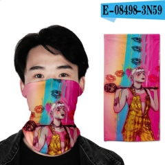 13 Styles Suicide Squad Customizable Design Polyester Multifunctional Anime Magic Turban+Face Mask