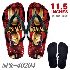 Marvel Iron Man Soft Rubber Flip Flops Anime Slipper