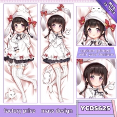 3 Styles 3 Sizes Girls Frontline Cartoon Sexy Pattern Customizable Anime Long Pillow