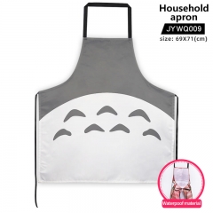 My Neighbor Totoro Cartoon Pattern For Kitchen Waterproof Material Anime Household Apron
