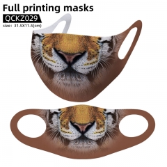 Animal Tiger Trendy Anime Face Mask