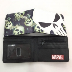 Marvel The Punisher Movie PU Coin Purse Anime Wallet