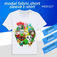 Animal Crossing: New Horizons Custom Design Modal Fabric Material Short Sleeves Anime T-shirts