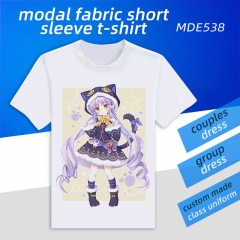 2 Styles Re: Dive Custom Design Modal Fabric Material Short Sleeves Anime T-shirts