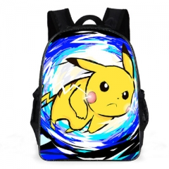 28 Styles Pokemon Cartoon Character Pattern Polyester Canvas School Student Anime Backpack Bag