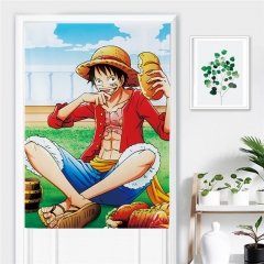 12 Styles One Piece Character Paterrn Anime Door Curtain 85*120cm