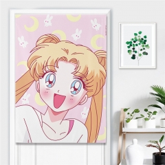 2 Styles Sailor Moon Character Paterrn Anime Door Curtain 85*120cm
