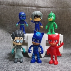 PJ Masks Furnishing Articles Toys PVC Anime Figure 6pcs/set