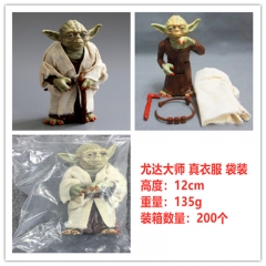 12CM Star Wars Yoda Move Anime PVC Figure Toy