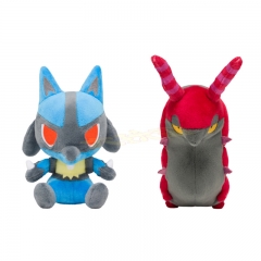 15CM Pokemon Lucario/Scolipede Cartoon Character For Kids Collectible Doll Anime Plush Toy