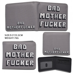 4 Styles Bad Mother Fucker PU Coin Purse Anime Wallet