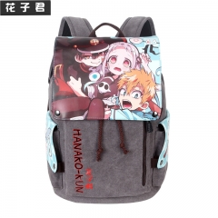 Toilet-Bound Hanako-kun Cartoon Cosplay For Teenager Canvas Anime Backpack Bag