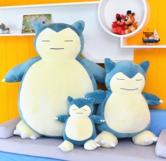 5 Large Size Pokemon Snorlax Character Anime Plush Toy Dolls