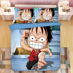 26 Styles One Piece Polyester Material Anime Quilt Duvet Cover+Pillowcase (Set)