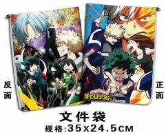 4 Styles Boku no Hero Academia/My Hero Academia Anime File Pocket