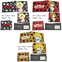 3 Styles The Seven Deadly Sins Anime Wallet and Purse