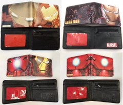 4 Styles Iron Man Movie PU Wallet and Purse
