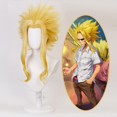 My Hero Academia COS All Might Character Hign-temperature Resistance Fibre Anime Wig