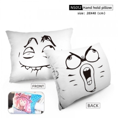 Rage Comic Hand Hold Pillow Anime Warm Pillow