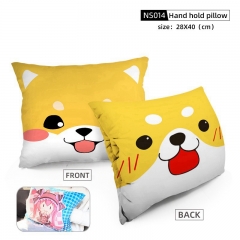 Cartoon Dog Hand Hold Pillow Anime Warm Pillow