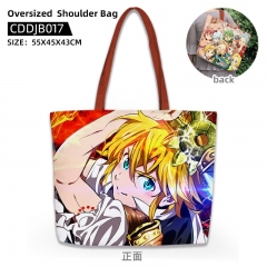 The Seven Deadly Sins  Oversized Shoulder Bag Anime Cartoon Bag