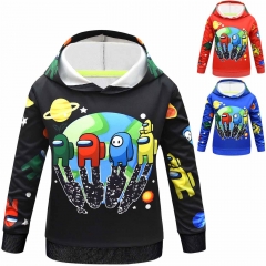 15 Styles Among Us Hot Game Pattern For Kids Anime Hooded Hoodie