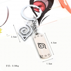 2 Styles Naruto Alloy Anime Keychain