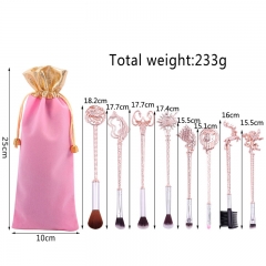 5 Colors Game of Thrones Fashion For Girls Alloy Material Anime Makeup Brush