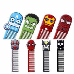 8 Styles Marvel's The Avengers Pattern For Girls Cute Anime Comb