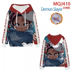 12 Styles Demon Slayer: Kimetsu no Yaiba Color Printing Hooded Anime Hoodie Thickened Sweater